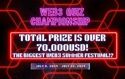 web3 Quiz Championship – with total prize over 70k USD